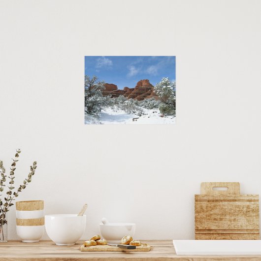 Poster L'hiver aux Arches (Cuisine)