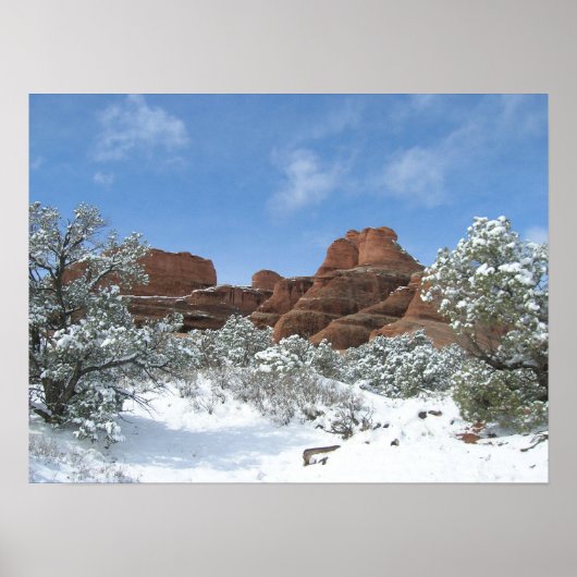 Poster L'hiver aux Arches (Devant)