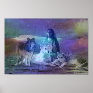 Poster L'hiver du loup