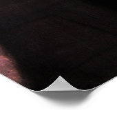 Poster L'homme au mur (Coin)