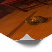 Poster L'homme aux champignons (Coin)