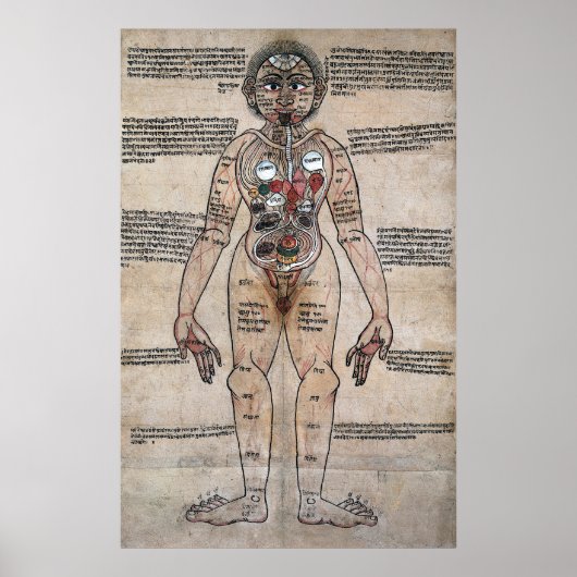 Poster L'homme ayurvédique (Devant)