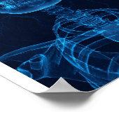 Poster L'homme bleu (Coin)