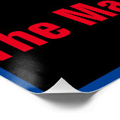 Poster L'Homme Dans L'Affiche Du Milieu (Coin)