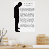 Poster L'homme dans l'arène (Cuisine)