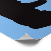 Poster L'homme dans l'arène 20 X 28 (Coin)