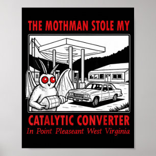 Poster L'homme de la chauve-souris a volé le convertisseu