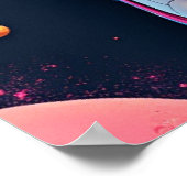 Poster L'Homme de l'Espace Graffiti (Coin)