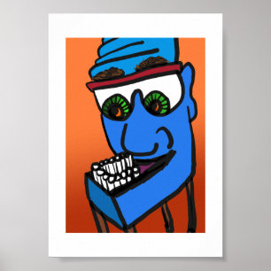 Poster L'homme dentiste par des types idiots