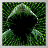 Poster L'homme du code binaire (Devant)