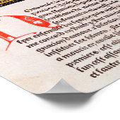 Poster L'homme entre le vice et la vertu (Coin)