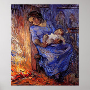 Poster L'Homme est en mer par Vincent van Gogh
