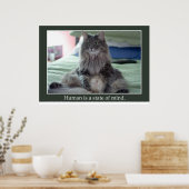 Poster L'homme est un état d'esprit (Cuisine)