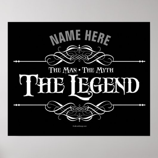 Poster L'Homme, Le Mythe, La Légende (Devant)