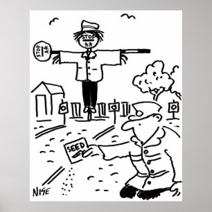 Poster L'homme sucette utilise des sucettes pour faire un