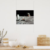 Poster L'homme sur la Lune (Cuisine)