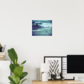 Poster L'homme sur les vagues (Bureau à domicile)
