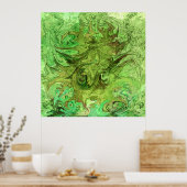 Poster L'Homme Vert...... (Cuisine)