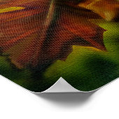 Poster 'L'homme vert' de l'artiste Lisa Iris (Coin)