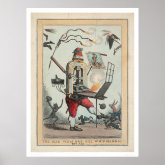 Poster L'homme Wots a la main de la hanche de 'Em All (12