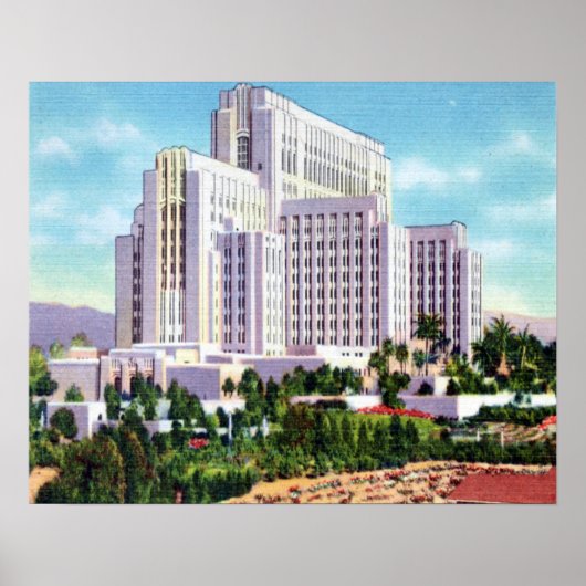 Poster L'hôpital général du comté de LA (Devant)