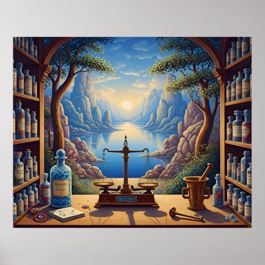 Poster L'Horizon de l'Alchimiste (Devant)