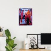Poster L'Horizon du Samouraï Peinture d'Alfred Fox (Bureau à domicile)
