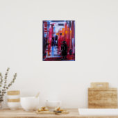 Poster L'Horizon du Samouraï Peinture d'Alfred Fox (Cuisine)