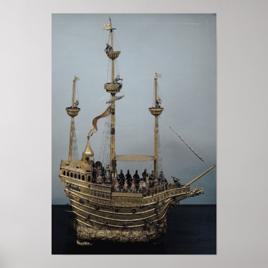 Poster L'horloge automatique Charles V (Devant)