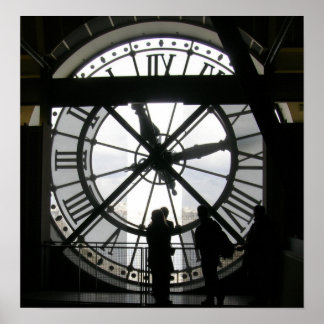 Poster L'horloge du musée d'Orsay