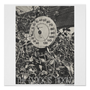 Poster L'horloge tourne.