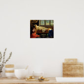 Poster L'huile de beauté dormante sur toile (Cuisine)