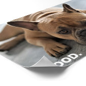Poster L'humeur des Bulldog français (Coin)