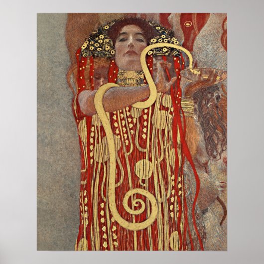 Poster L'hygiène de Gustav Klimt (Devant)