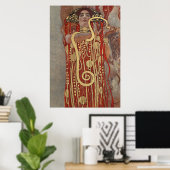 Poster L'hygiène de Klimt (Bureau à domicile)