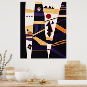 Poster Liaison par Kandinsky (Cuisine)