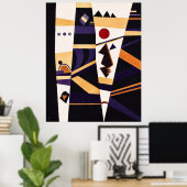 Poster Liaison par Kandinsky (Bureau à domicile)