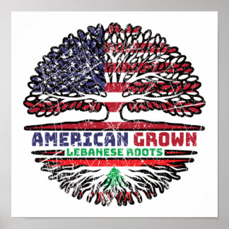 Poster Liban Liban États-Unis États-Unis