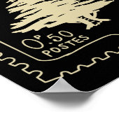 Poster Liban Soutien Vintage Liban Beyrouth Carte Libanai (Coin)