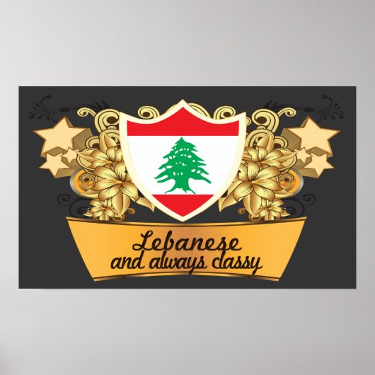 Poster Libanais classe (Devant)