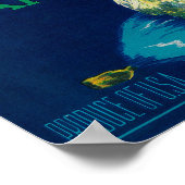 Poster Libellé du taux de poire persanYakima, WA (Coin)