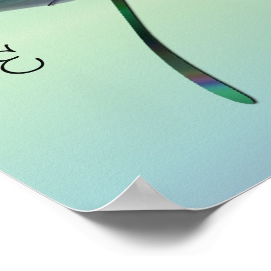 Poster libellule (Coin)