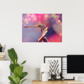 Poster Libellule (Bureau à domicile)