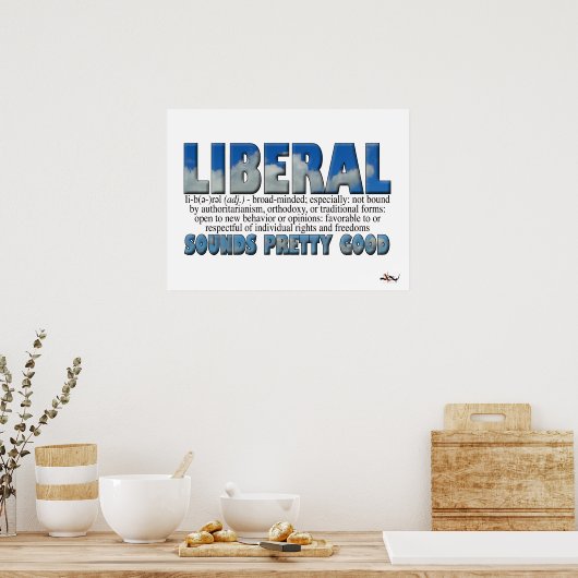 Poster libéral (Cuisine)