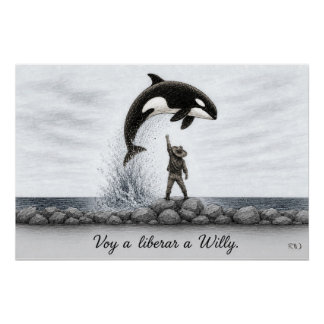 Poster Liberar a Willy