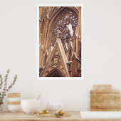 Poster "Libérer" La colombe à l'oeuvre de l'église (Cuisine)