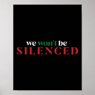 Poster Libérez la Palestine contre l'apartheid Résister à