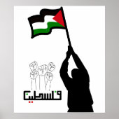 Poster Libérez la Palestine en arabe (Devant)