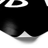 Poster Libérez la Palestine mettre fin à l'apartheid a au (Coin)