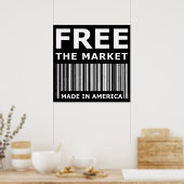 Poster Libérez Le Marché (Cuisine)